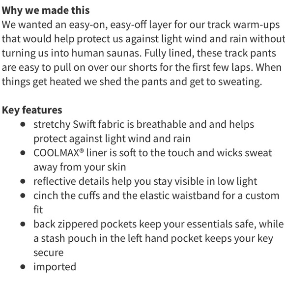 Lululemon Run Bandit Track Pant , Size 6 - Picture 9 of 10